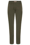 Carli 7/8 classic chino | Grape Leaf | Bukser fra Gustav