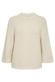 Grslulu Pullover 205507 | Moonbeam Melange | Strik fra Freequent