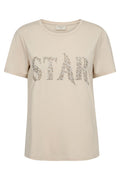 Star Tee 203703 | Moonbeam | T-Shirt fra Freequent