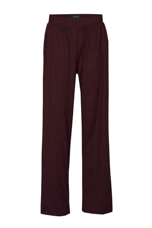 Alma Wide Pants | Bordeaux | Bukser fra Liberté