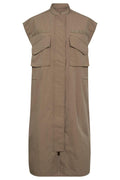 Olas Kangbo Dress | Brindle | Kjole fra Mos Mosh – nedsat