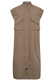 Olas Kangbo Dress | Brindle | Kjole fra Mos Mosh