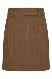 Zanta Gabby Skirt | True Camel | Nederdel fra Mos Mosh