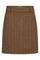 Zanta Gabby Skirt | True Camel | Nederdel fra Mos Mosh
