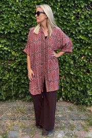 Luna Tunika | Pudertulpe | Bluse von Black Colour