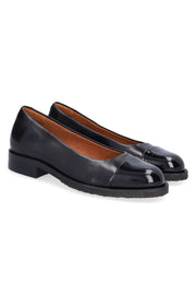 A6310 | Black Patent/ Black Nappa | Loafers fra Billi Bi