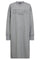 Renzi O-LS Sweatdress | Grey Melange | Kjole fra Mos Mosh