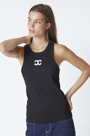 Sahara  Tank Top 33068 | Black | Top fra Co'couture