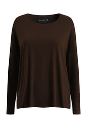 Alma Ls Top | Mocca | Bluse fra Liberté