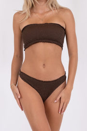 Skin Lobster Bikini Brief 157711 | Brown | Bikini Trusse fra Neo Noir