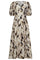 Elisa Pleat Dress 36508 | Bone | Kjole fra Co'couture