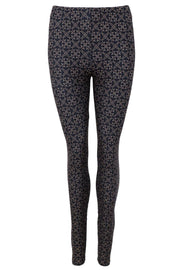 Lynn Leggings | Black Deco | Leggings fra Black Colour