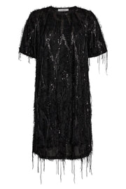 Silla Sequin Dress 36576 | Black | Kjole fra Co'couture