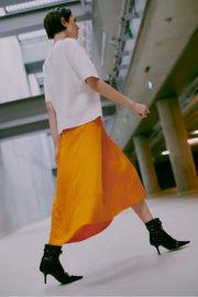 Simi Skirt 203334 | Flame Orange | Nederdel fra Copenhagen Muse