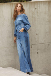 Bilbao Denim Jacket 30362 | Denim blue | Jakke fra Co'couture