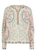 Wylde Orchid Blouse | Turf Green | Bluse fra Mos Mosh – nedsat