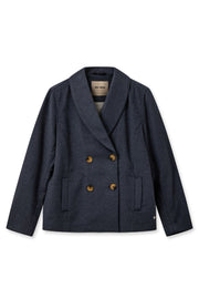 Vicca Wool Jacket  | Navy Blazer | Jakke fra Mos Mosh