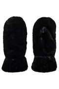 Isabel Fur Mitten 39061 | Black | Handsker fra Co'couture