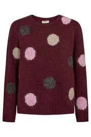 Louisa Pullover 202238 | Port Royale Mel W Moonbeam Mel | Strik fra Freequent