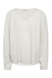 Sazy Blouse 205210 | Star Off-white | Bluse fra Freequent