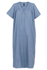 Aya Dress 2738 | Blue | Kjole fra Prepair