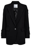 Vola Eyelet Blazer 30284 | Black | Blazer fra Co'couture