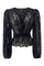 Tiki Ls Twist Blouse | Black Lace | Bluse fra Liberté