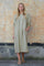 Martha Dress 3/4 2743A | Green | Kjole fra Prepair