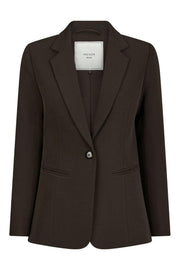 Francine Suit Blazer | Dark Brown | Blazer fra Neo Noir