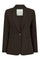 Francine Suit Blazer | Dark Brown | Blazer fra Neo Noir