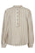 Noto Blouse 204913 | Star Off-White W. Desert Taupe | Bluse fra Freequent