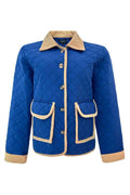 Mimi Quilt Corduroy Jacket | Navy Sand | Jakke fra Liberté