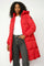 Nova Square Down Coat | Chinese Red | Jakke fra Mos Mosh