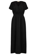 Edith Annie Dress  | Black | Kjole fra Mos Mosh