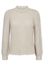 Gina Pullover 205040 | Moonbeam | Strik fra Freequent