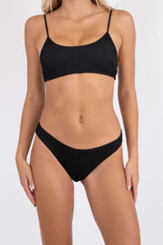 Skin Sand Crepe Bikini Brief 157714 | Black | Bikini Trusse fra Neo Noir