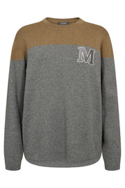 Fast Tani LS Knit | Grey Melange | Strik fra Mos Mosh
