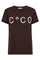 Signature New Tee 33200 | Dark Brown | T-Shirt fra Co'couture