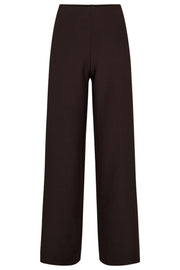 Henne Wide Pants | Dark Brown | Bukser fra Liberté