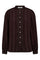 Kesi Lace Shirt 35960 | Dark Brown | Bluse fra Co'couture