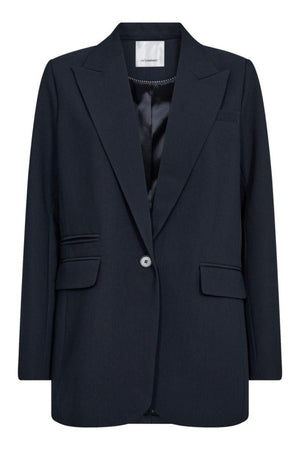Vola Single Oversize Blazer 30050 | Navy | Blazer fra Co'couture