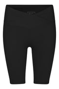 Lea Wrap Shorts | Black | Shorts fra Neo Noir