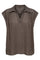 Broderie Anglaise Top | Dark Maroon