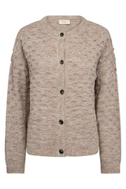 Jasmin Cardigan 204796 | Simply Taupe Mel. | Cardigan fra Freequent