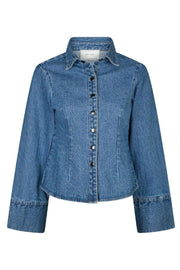 Rosa D Shirt | Vintage Blue | Bluse fra Neo Noir