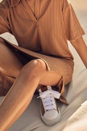 Petra Soft Sneaker | Cinnamon Swirl | Footwear fra Mos Mosh