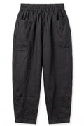 Cropped Pants FY016  | Black | Bukser fra Atelier C