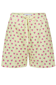 Alma Shorts | Yellow Watermelon | Shorts fra Liberté