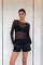 Sparkling Mesh | Black | Mesh fra Avery