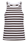 Effy Top 203813 | Brilliant White W. Coffee Bean | Top fra Freequent